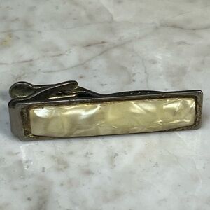 Vintage Mother of Pearl Tie Clip